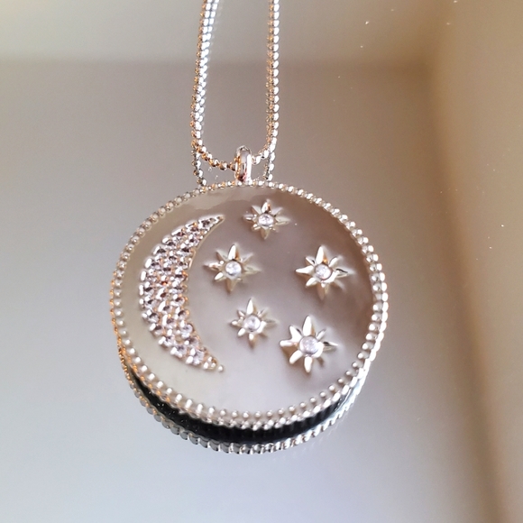 Swarovski Jewelry - Swarovski Moon & Stars Necklace Beautiful